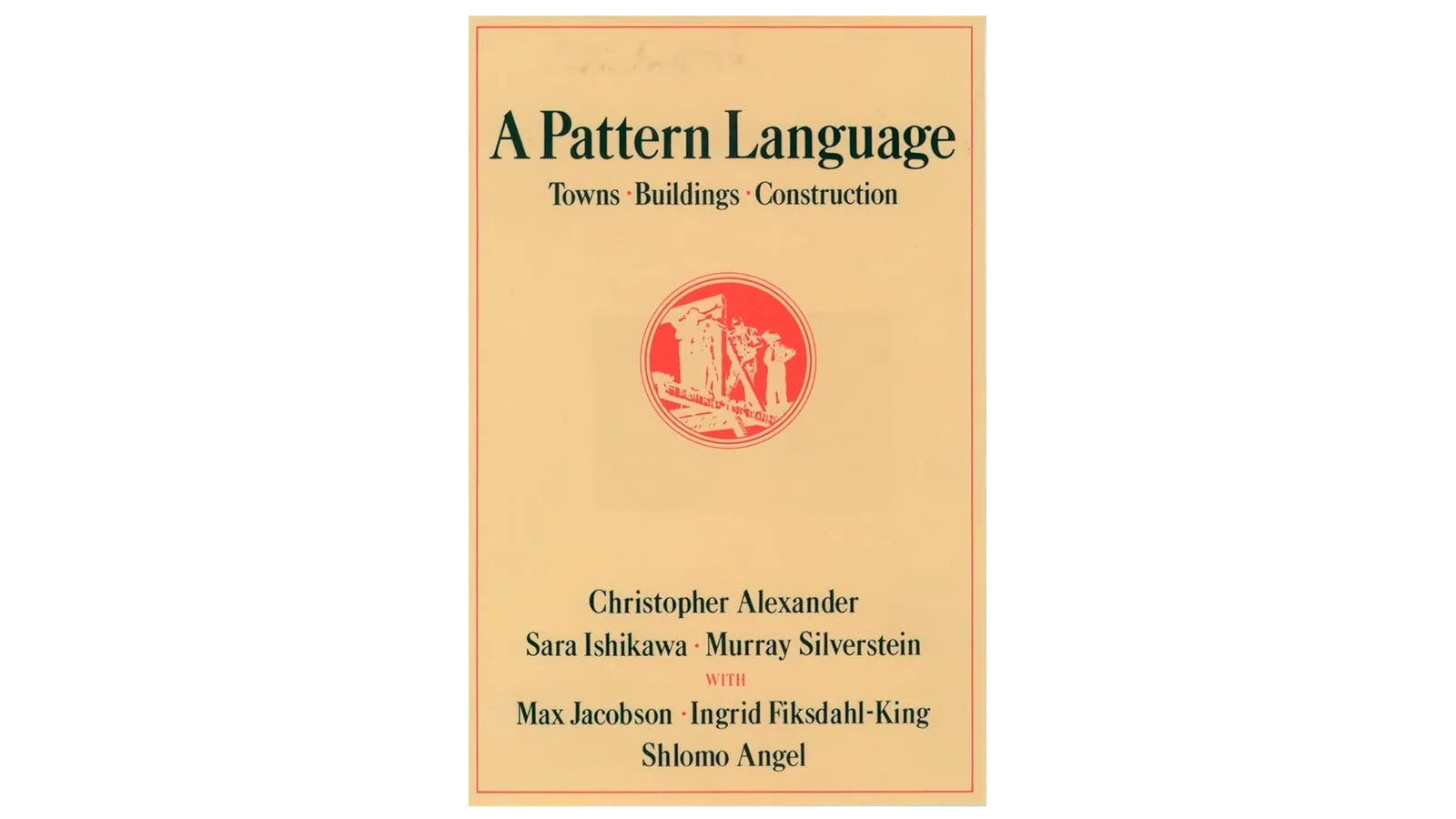 A Pattern Language book cover