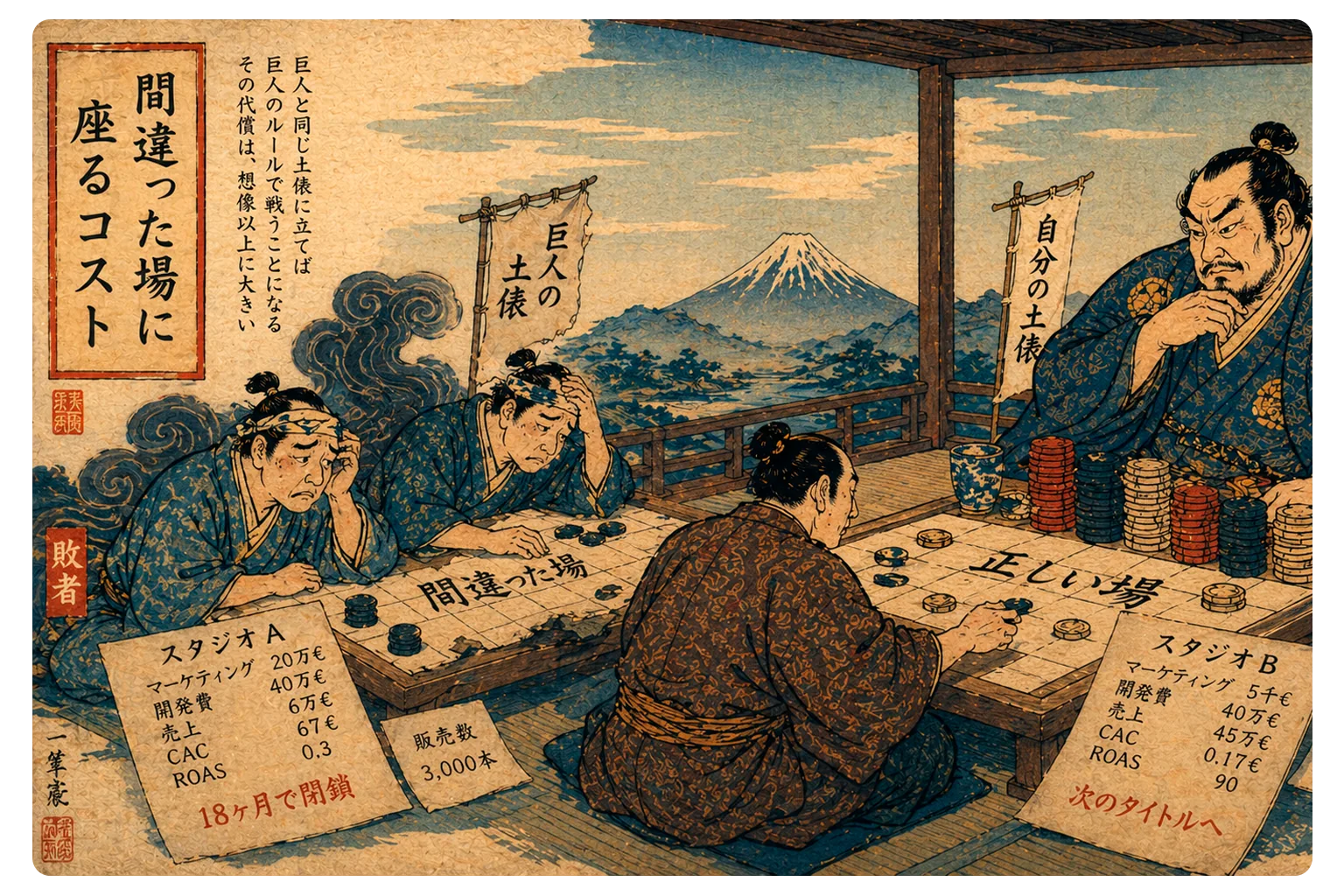 DOJO Insights 17 article thumbnail about the capital cost of choosing the wrong competitive table