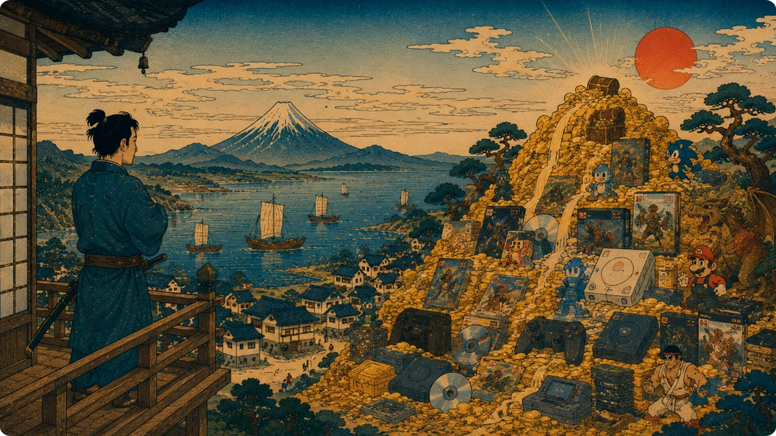 DOJO Insights 24 article thumbnail about catalogue, defensive assets, and the gold of gaming