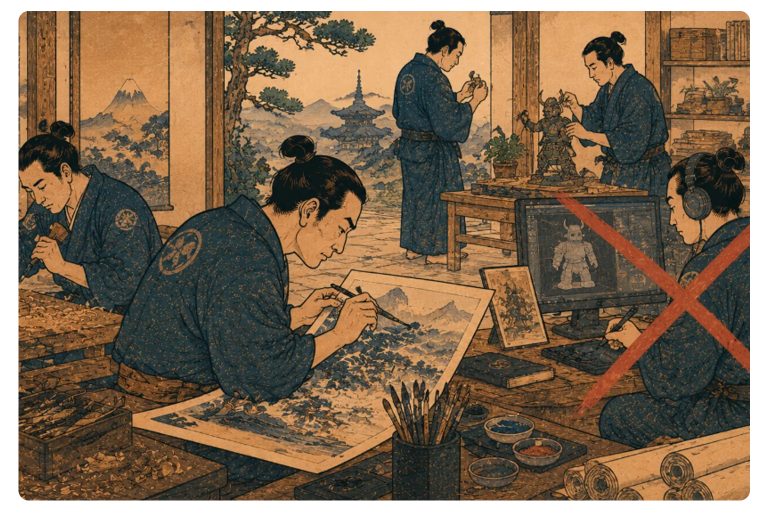 DOJO Insights 21 article thumbnail about handmade game production becoming a premium signal
