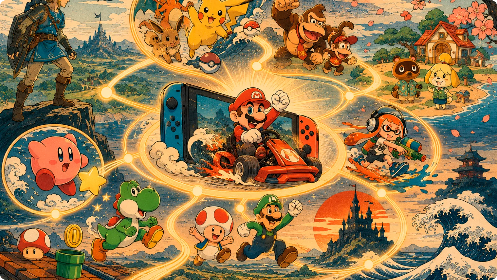 DOJO Insights 22 article thumbnail about Nintendo's ecosystem and IP flywheel