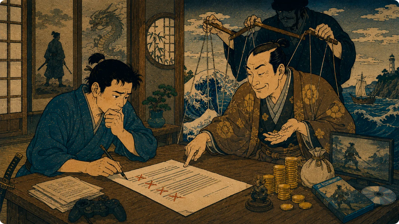 DOJO Insights 25 article thumbnail about publishing contracts, recoupment and rights