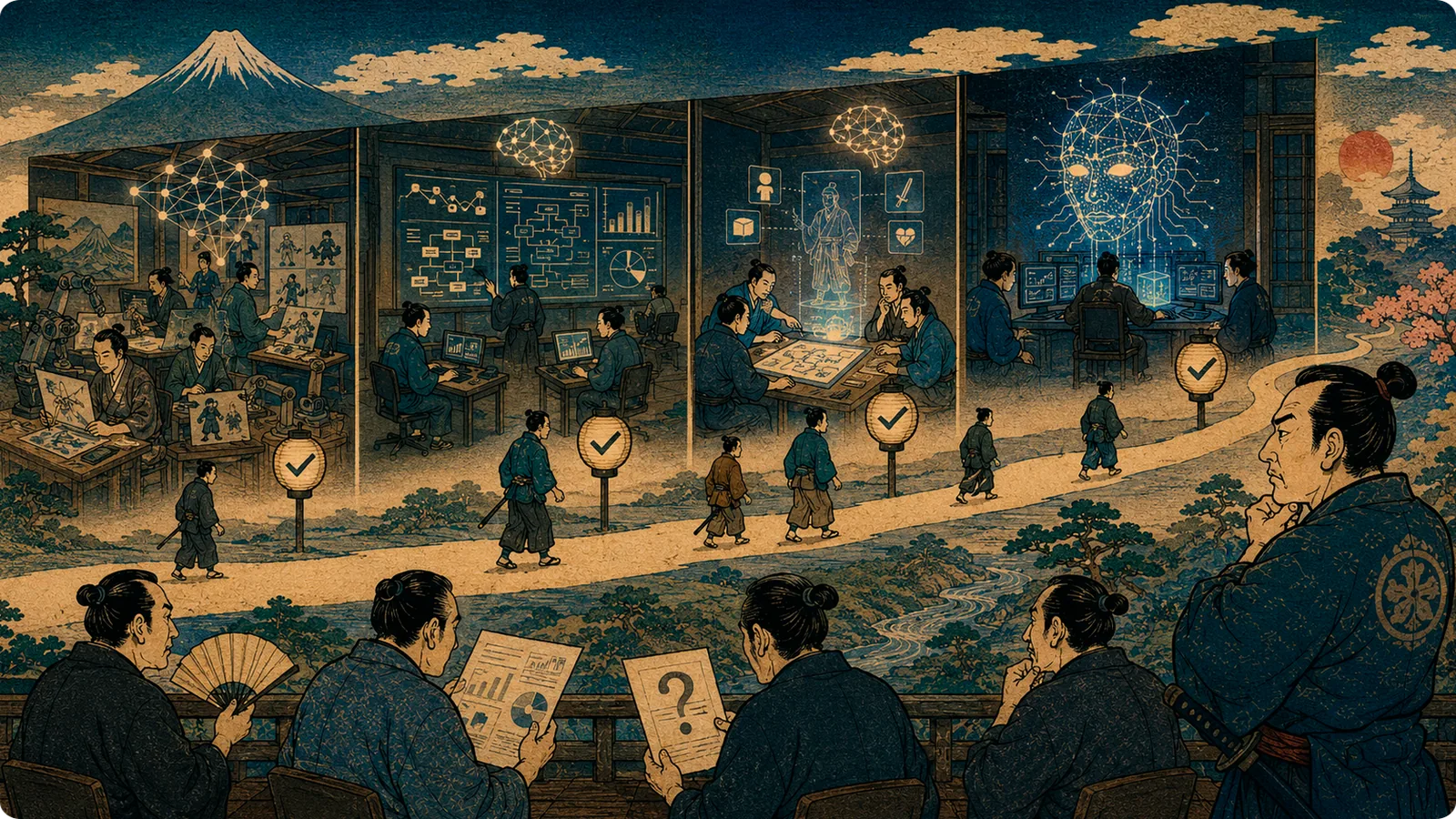 DOJO Insights 19 article thumbnail about automation phases in game studios
